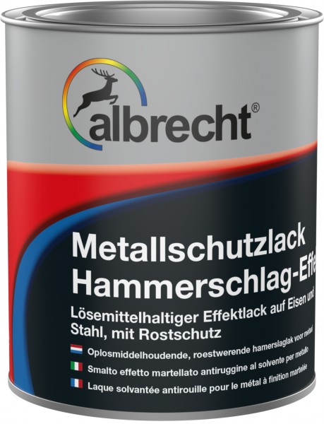 Metallschutzlack Hammerschlag-Effekt 750ml graphit  0225 8868