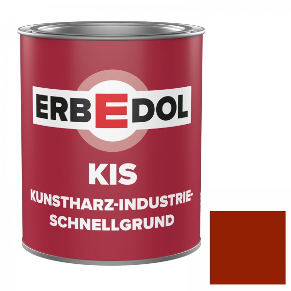 ERBEDOL KIS Kunstharz-Industrie-Schnellgrund Grundierung rotbraun 0,75 l    0225 4707