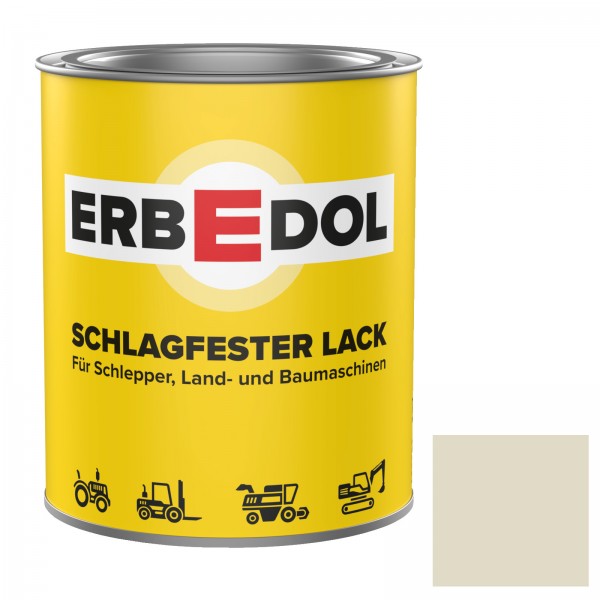 RAL 1013 Perlweiss Erbedol Kunstharzlack Farbe 750ml    0225 4064