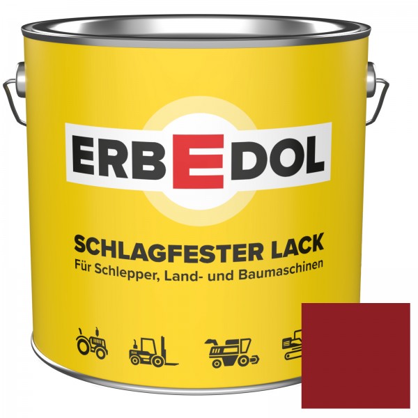 Karminrot RAL 9005 Büchner Erbedol Kunstharzlack 2,5l   0225 8861