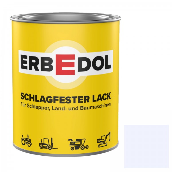 RAL 9010 Reinweiss Erbedol Lack Kunstharzlack Farbe 750ml   0225 5058