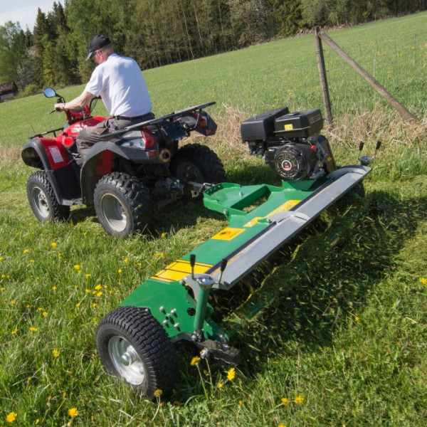 Schlegelmulcher Mulcher Mäher Quad ATV 1,50 m Schlegelmähwerk 18 PS