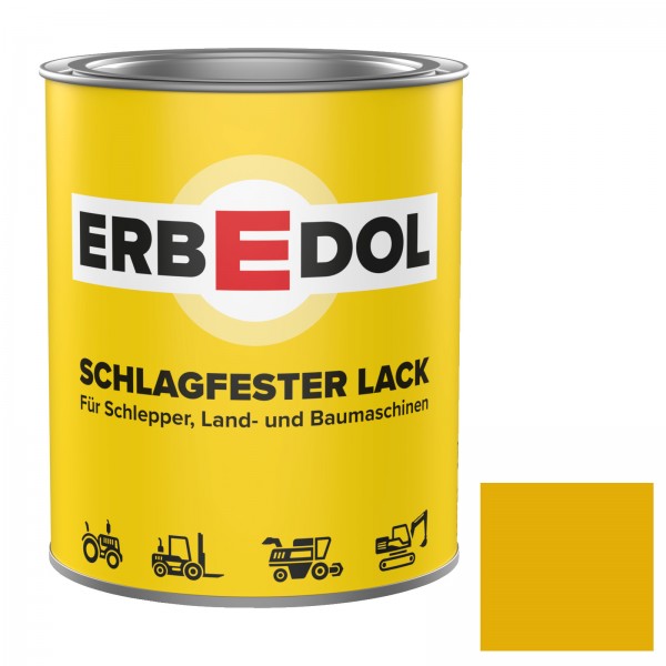 GOLDGELB RAL1004 Büchner Erbedol Lack Kunstharzlack Farbe 750ml   0225 5793