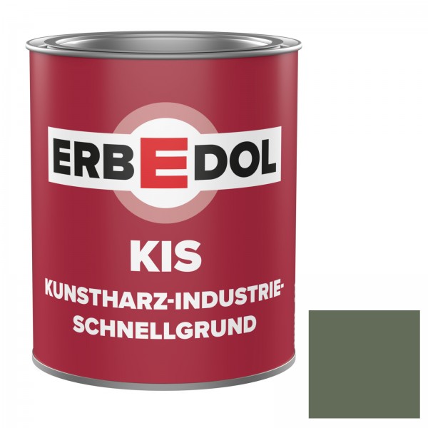 ERBEDOL KIS Kunstharz-Industrie-Schnellgrund Grundierung graugrün 0,75 l   0225 4354